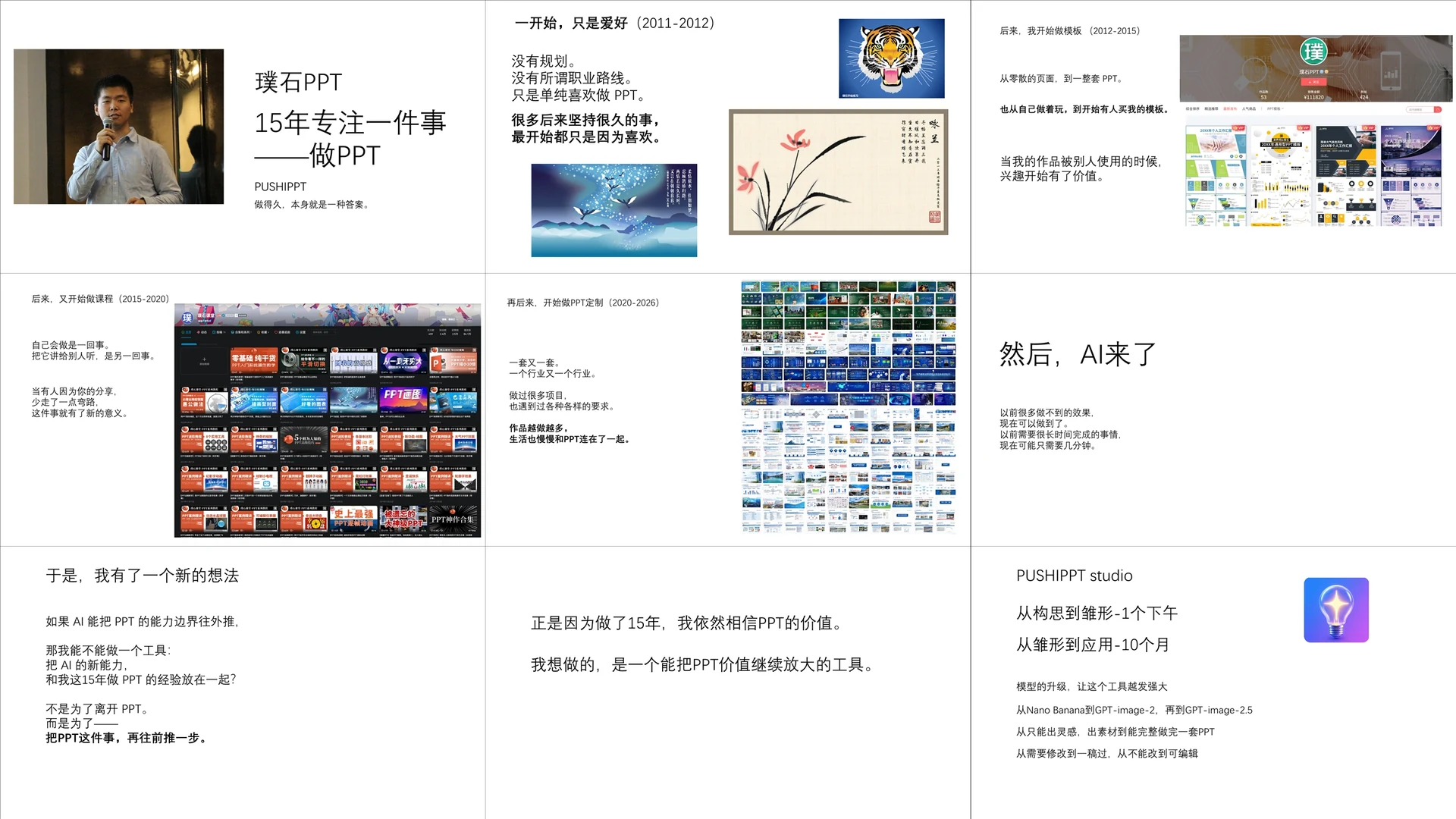 案例 2 美化前：白底 PPT 草稿